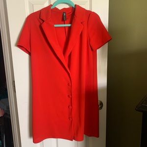 Red dress